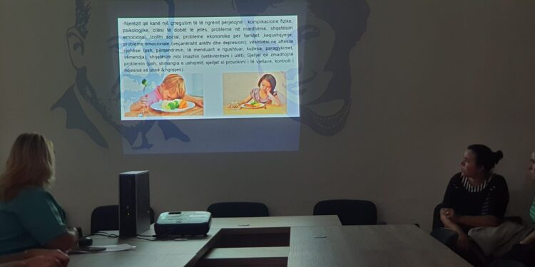 Roli dhe ndërhyrja infermieristike tek fëmijët me çrregullime të të ngrënit